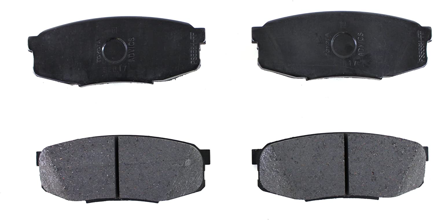 Toyota Genuine Parts 044660C010 Rear Brake Pad Set