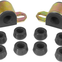 Prothane 1-1110-BL Black 7/8" Front Sway Bar Bushing Kit for CJ