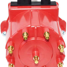 A-Team Performance Small Block Big Block EFI TBI Distributor 1987-1997 5.0L 5.7L 7.4L Compatible With GMC Chevy C/K Pickup Truck Van Camaro 305 350 454 HEI652R Red Cap