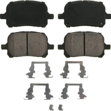 Wagner QuickStop ZD707 Ceramic Disc Pad Set, Front