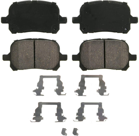 Wagner QuickStop ZD707 Ceramic Disc Pad Set, Front