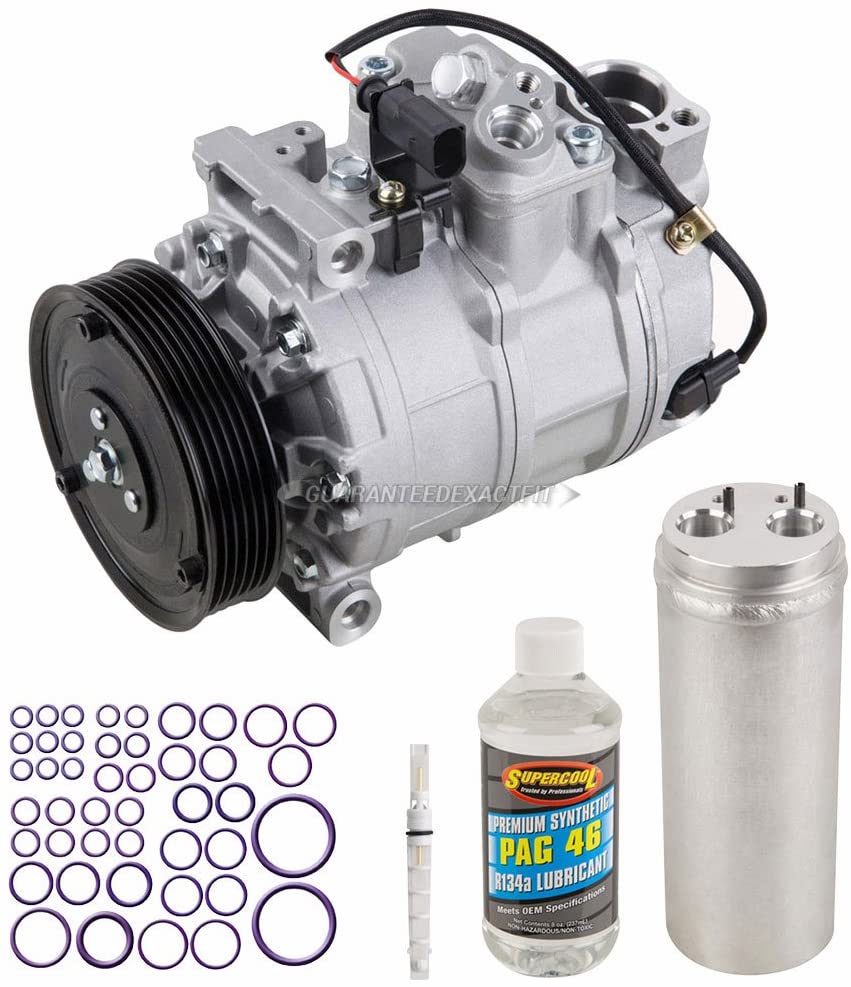 For Audi A6 Quattro 2005 AC Compressor w/A/C Repair Kit - BuyAutoParts 60-81606RK NEW