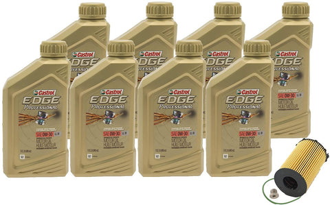 Genuine Oil Change Kit 0W-30 For Audi Volkswagen