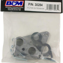 B&M 30284 Aluminum Transmission Filter Extension