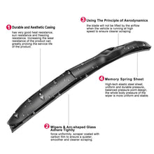 ABLEWIPE Hybrid 24" + 19" PREMIUM Quality Car Windshield Wiper Blades (Set of 2)