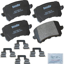 Bendix Premium Copper Free CFM1108K2 Premium Copper Free Semi-Metallic Brake Pad (with Installation Hardware Rear)
