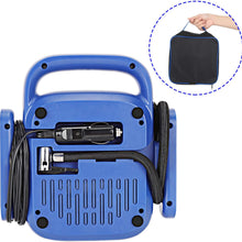 Mainfiter Car Tire Inflator, 12V DC Portable Car Tire Pump 150PSI Auto Pump/Shut Off Car Air Pump with Digital LCD Display and Emergency Led Flashlight for Car Tires