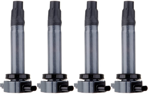 ECCPP Set of 4 Ignition Coils Pack Compatible for Chrys-ler 200 2.4L 2007-2012 for Jee-p Compass 2L Dodg-e Caliber 2.4L Replacement for UF-557 C1587
