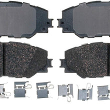 ACDelco 17D1211CH Professional Ceramic Front Disc Brake Pad Set
