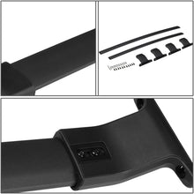 DNA MOTORING ROOFR-W-001 Black PT-ZTL-8035 Aluminum Top Rail Roof Rack Cross Bar[for 11-17 Honda Odyssey]