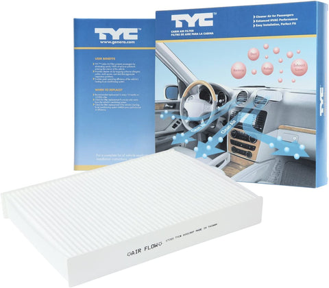 TYC 800196P Replacement Cabin Air Filter (Compatible with NISSAN ROGUE)