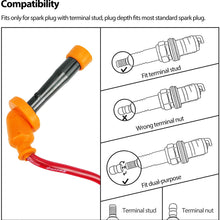 Qnbes Ignition Coil Spark Plug Fit for Suzuki LTZ400 Quadsport 2003-2013, Replace 33410-09F00 33410-26GA0