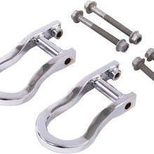 GM Accessories 84072462 Front Recovery Hooks in Chrome