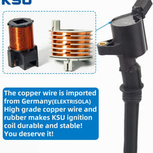 KSU High Performance Ignition Coil Pack Compatible With Ford EXPEDITION EXPLORER F-150 F-250 F-350 F-450 CROWN VICTORIA E-150 E-250 E-350 E-450 MUSTANG THUNDERBIRD LINCOLN MERCURY 4.6L 5.4L V8 DG508