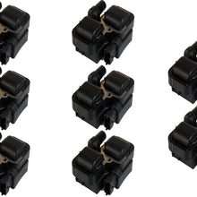 ENA Pack of 8 Ignition Coils Compatible with Mercedes-benz C CL CLK ML SL SLK E AMG Class 4.3L 5.0L 5.5L V8 0001587803 0001587303