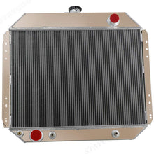 CoolingSky 3 Row Full Aluminum Radiator +2X12" Fan +Shroud Combo for Ford F100 F150 F250 F350 Bronco Pickup 1966-1979