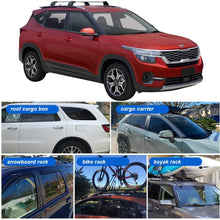 etesan 2 Pieces Crossbars Fit for Kia Seltos 2021 Lockable Roof Racks Cross Bars Capacity 165 lbs
