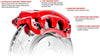 Power Stop (S2660) Performance Calipers, Front