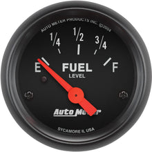 AUTO METER 2641 Z-Series Electric Fuel Level Gauge , 2 1/16" - Short Sweep/Electric