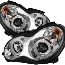 Spyder Auto PRO-YD-MBW203-CCFL-BK Mercedes Benz Halo Projector Headlight