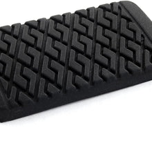 Red Hound Auto Replacement Brake Pedal Pad Compatible with Select Model Toyota Tercel Corolla MR2 Paseo Matrix - Automatic Transmissions Only