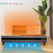 2200W Kick Wire Heater with Second Gear Adjustment and Quadruple Safety Protection Household Living Room Heater