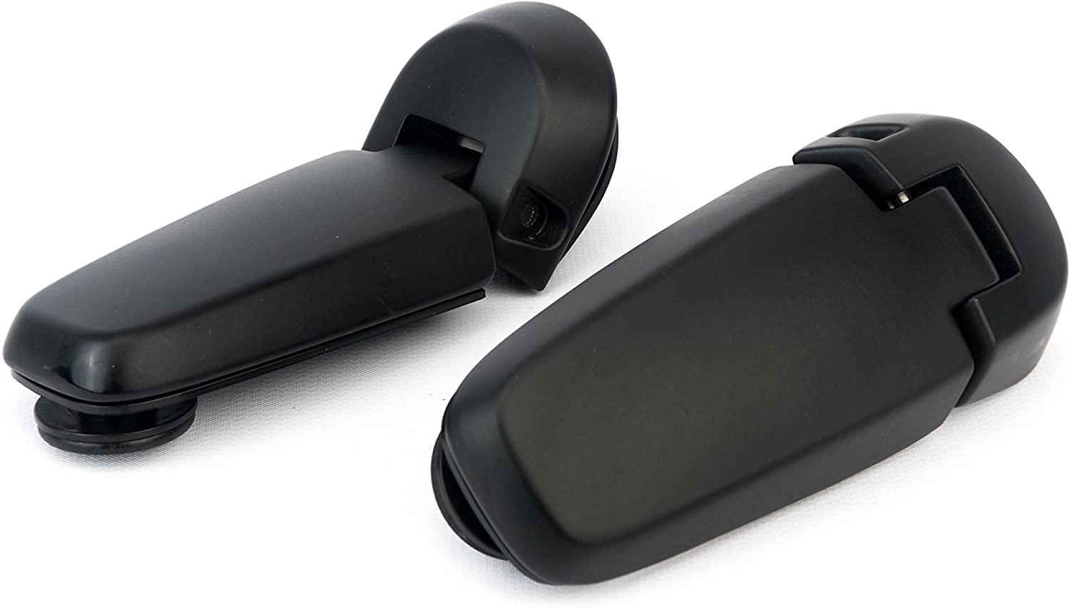 Rear Window Hinge Set - Fits Ford Explorer and Mercury Mountaineer including year models 2002, 2003, 2004, 2005 - Replaces 3L2Z-78420A68-AC, 3L2Z-78420A69-AC, 924-160 - Rear Tailgate Glass Hinges