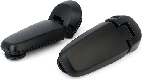 Rear Window Hinge Set - Fits Ford Explorer and Mercury Mountaineer including year models 2002, 2003, 2004, 2005 - Replaces 3L2Z-78420A68-AC, 3L2Z-78420A69-AC, 924-160 - Rear Tailgate Glass Hinges