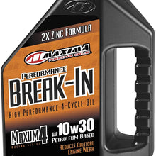 Maxima Maxum4 Break In Oil - 10W30 - 1L. 30-10901