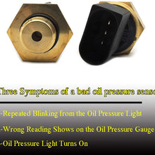 HiSport Oil Pressure Sensor Switch Replaces 0071530828 Compatible with Detroit Diesel Mercedes A0071530828