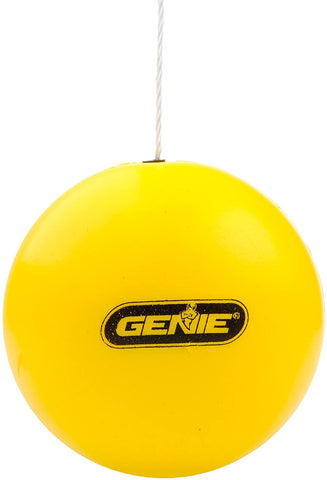 Genie Yellow Perfect Stop Parking Aid – Retractable Ball Compatible with All Garage Door Openers-GPS-R, one Size