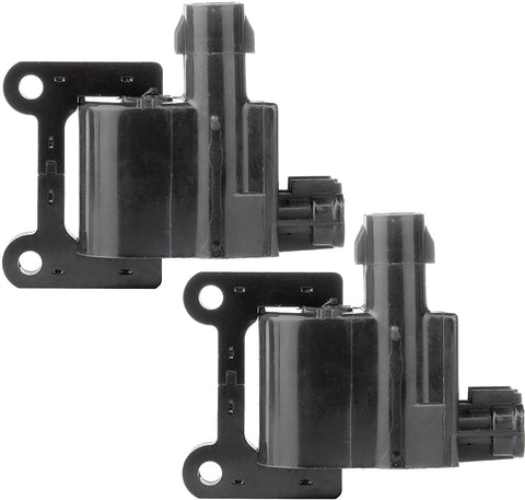 ECCPP Set of 2 Ignition Coil Packs Compatible for Toyota Tacoma/Camry/4Runner/Solara/RAV4/T100 UF180 UF181 5C1298 C1133