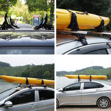 HUWENJUN123 Universal Kayak Canoe Car Roof Rack Saddle for Car Rack Kayak Canoe Brackets Easy Travel with Kayaks Canoes Paddleboards and Surfboards