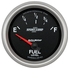 Auto Meter 7614 Sport-Comp II 2-5/8" 0 E/ 90 F Short Sweep Electric Fuel Level Gauge for GM