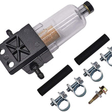 Diesel Fuel Filter Water Separator for Webasto/Espar Heaters 6MM Outlet / Inlet