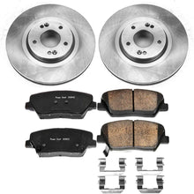 Power Stop KOE7064 Autospeciality Replacement Front Brake Kit- OE Rotors & Ceramic Brake Pads