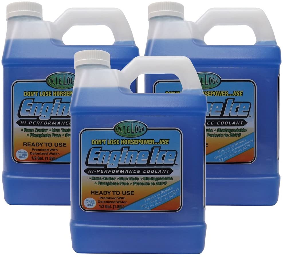 Engine Ice TYDS008-03 High Performance Coolant, 0.5 gallon, 3 Pack