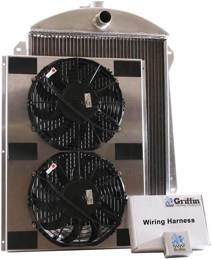 Griffin Radiator CU-70100 ComboUnit Radiator and Electric Fan Kit