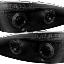 Spyder 5011688 Pontiac Grand Prix 04-08 Projector Headlights - LED Halo - LED (Replaceable LEDs) - Smoke - High H1 (Included) - Low H1 (Included)