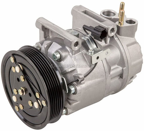 AC Compressor & 6-Groove A/C Clutch For Nissan X-Trail 2005 2006 Replaces CWV615M - BuyAutoParts 60-03155NA NEW