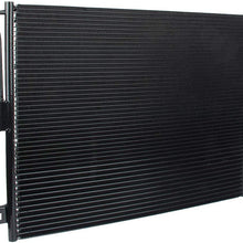 QUALINSIST A/C Air Condenser Assembly for 2011-2014 D-odge Durango 2011-2016 J-eep Grand Cherokee