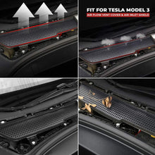 CoolKo Custom Fit Air Flow Vent Protection Cover Intake Airvent Grille Compatible with Model 3 & Y - 1 Piece
