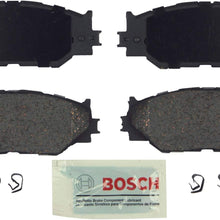 Bosch BE1178 Blue Disc Brake Pad Set for 2006-08 Lexus IS250 - FRONT