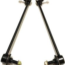 PartsW 2 Pc Suspension Kit for Chrysler 200 Sebring Daewoo Leganza Nubira Dodge Avenger Caliber Jeep Comprass Patriot Mazda MPV Protege Mitsubishi Lancer Outlander RVR Front Sway Bar End Links