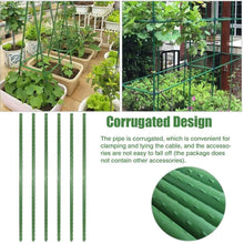 Nanle Steel Stove Pipe, Plant Greenhouse Pipe,Steel Pipe,Support Plant Covers, Frost Protection Covers and Mini Greenhouses 60cm (Without Cover)