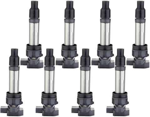 SCITOO 100% New 8pcs Ignition Coil Set Compatible with Buick Lucerne Cadillac DTS/Seville/Deville 2004-2006 Automobiles Fit for OE: UF564 C1556