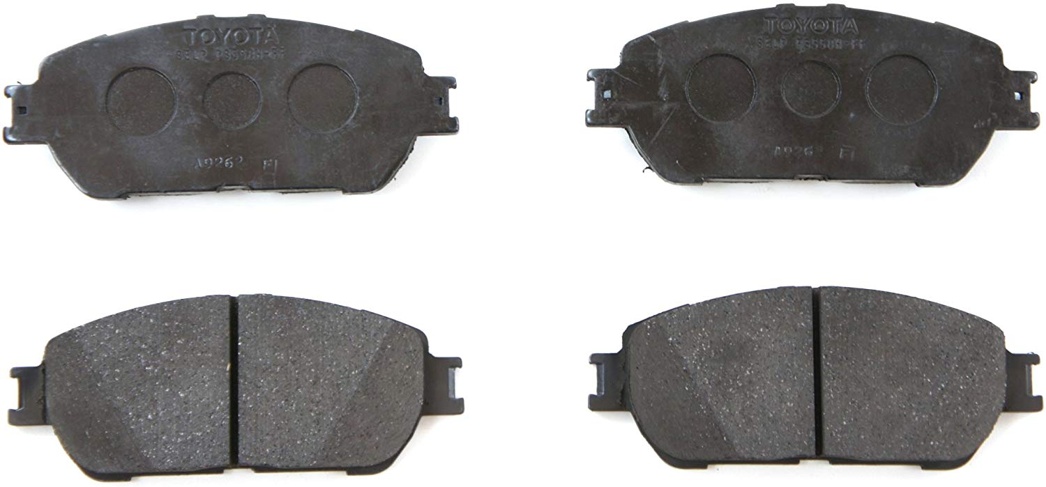 Toyota Genuine Parts 04465-08030 Front Brake Pad Set