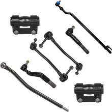 Detroit Axle - 8PC Front Sway Bar Inner Outer Tie Rod and Adjustment Sleeve Kit for 2000 2001 2002 2003 2004 Ford F-250 Super Duty/F-350 Super Duty - [00-05 Excursion] - 4WD Only