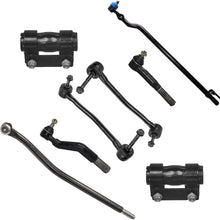 Detroit Axle - 8PC Front Sway Bar Tie Rod Adjustment Sleeve Kit Replacement for 2000-2004 Ford F-250 Super Duty/F-350 Super Duty - 4WD Only