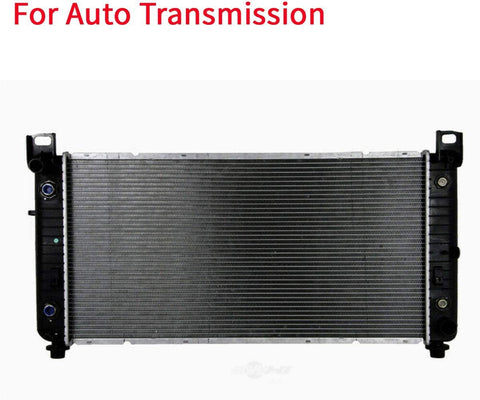 BreaAP Auto Al/Plastic Radiator Compatible with AM General Cadillac Chevy GMC Hummer 4.8L 5.3L 6.0L